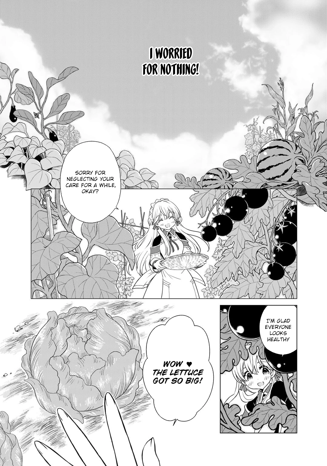 Cheat Home Garden — Maybe I’m the real Spirit Princess, but I’ll just farm. Chapter 2 Page 5